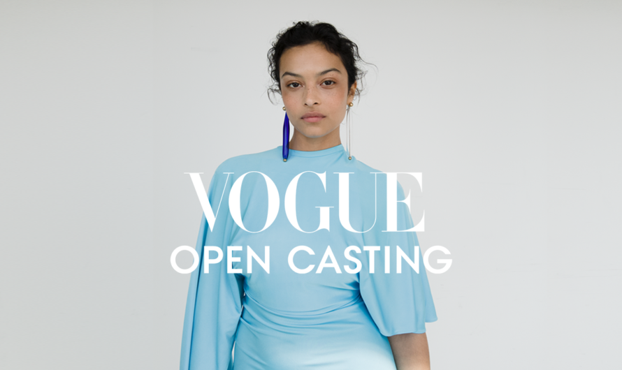Bienvenue sur Vogue Open Casting